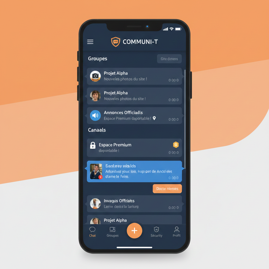 Créez votre application de messagerie communautaire